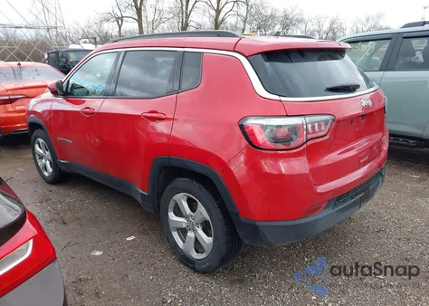 2018 Jeep Compass Latitude Fwd from USA, damaged, VIN 3C4NJCBB3JT227092